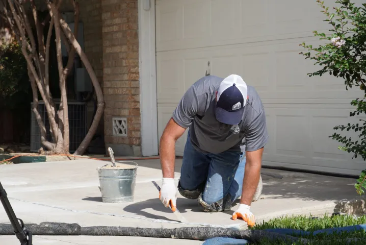 Concrete Slab Foundation Repair in Half Moon, NC