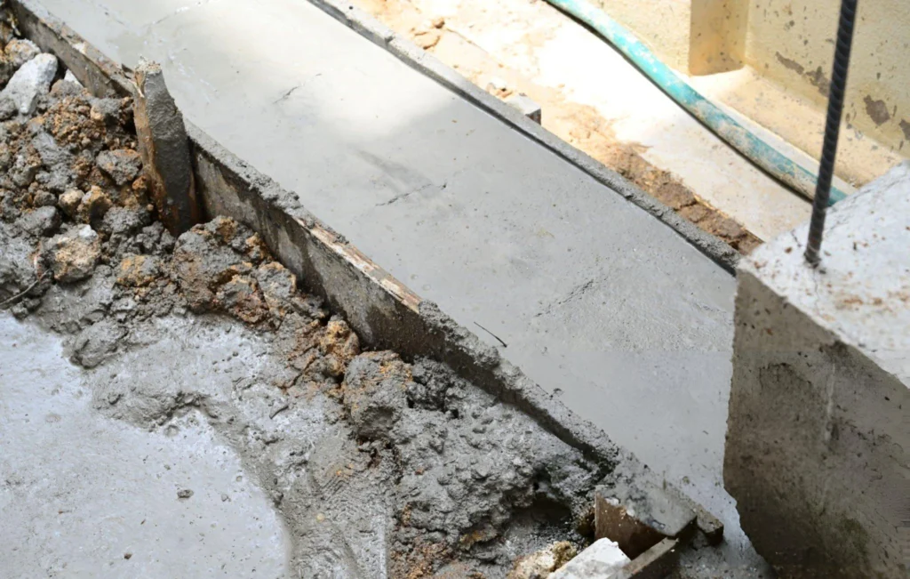 Concrete Slab Foundation Repair in Half Moon, NC