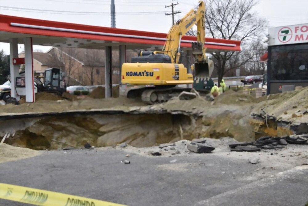Sinkhole Remediation in Half Moon, NC